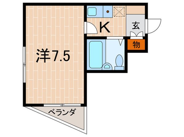 エレガンシア千鳥が丘の物件間取画像